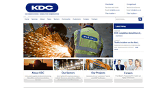 Desktop Screenshot of kdc.co.uk