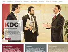 Tablet Screenshot of kdc.com.cy