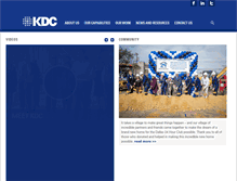 Tablet Screenshot of kdc.com